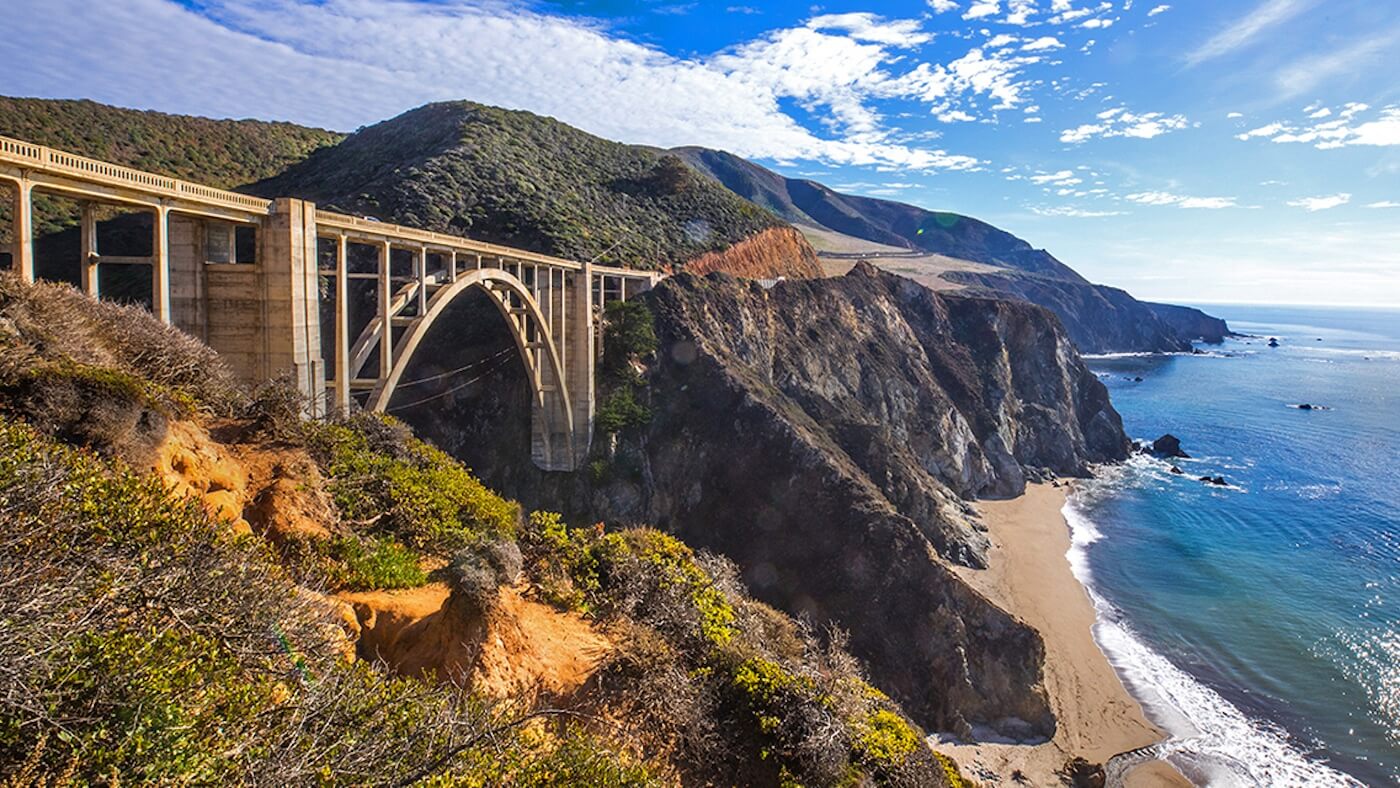 Monterey to Santa Barbara Itinerary Zone